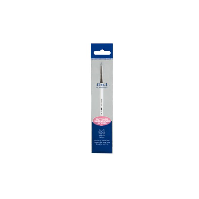 Front view of ibd Silicone Tool Cup Chisel contained within its plastic retail packaging