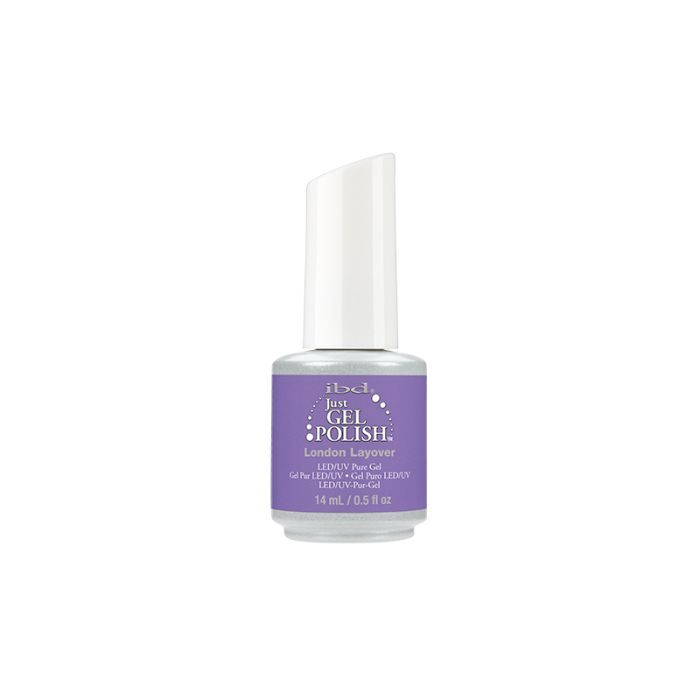 Preview of ibd Just Gel Polish in London Layover variant with printed 14ml two-tone bottle